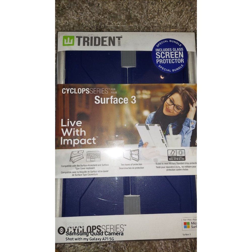 Surface 3 Cyclops series case with Included screen protector